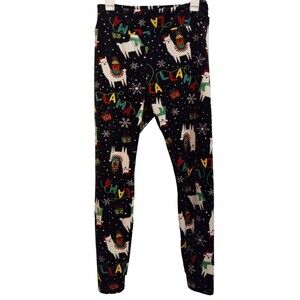 La La Lama‎ sherpa style pajama pants